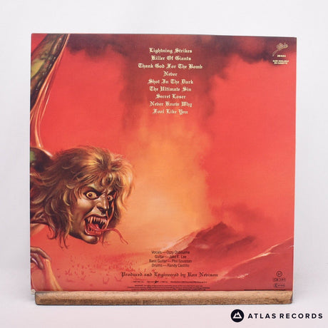 Ozzy Osbourne - The Ultimate Sin - A1 B2 LP Vinyl Record - EX/EX