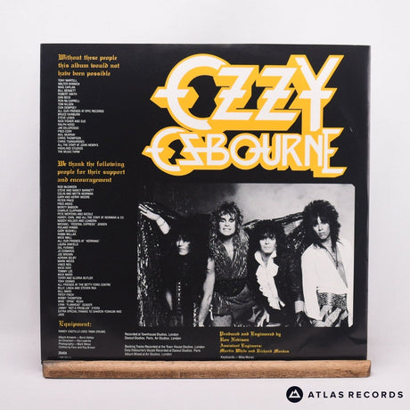 Ozzy Osbourne - The Ultimate Sin - A1 B2 LP Vinyl Record - EX/EX
