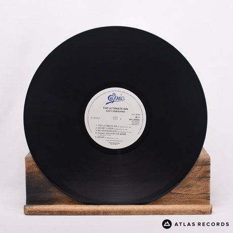 Ozzy Osbourne - The Ultimate Sin - A1 B2 LP Vinyl Record - EX/EX