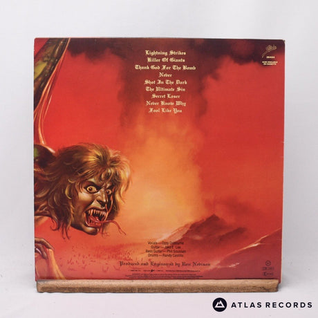 Ozzy Osbourne - The Ultimate Sin - A1 B1 LP Vinyl Record - EX/EX