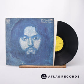 P.F. Sloan Raised On Records LP Vinyl Record - Front Cover & Record