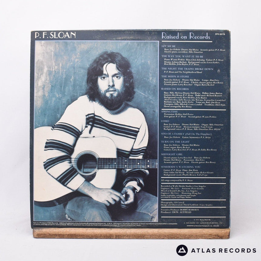 P.F. Sloan - Raised On Records - LP Vinyl Record - VG+/VG+
