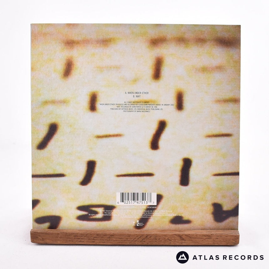PJ Harvey - When Under Ether - 7" Vinyl Record - NM/NM