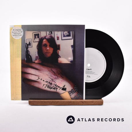 PJ Harvey You Come Through 7" Vinyl Record - Front Cover & Record
