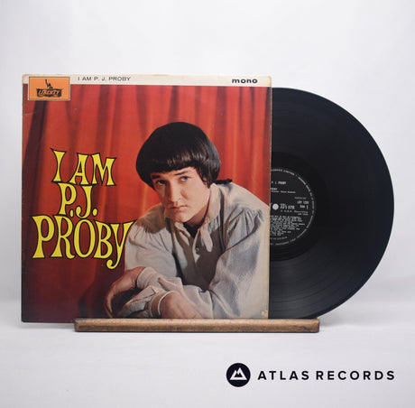 P.J. Proby I Am P.J. Proby LP Vinyl Record - Front Cover & Record