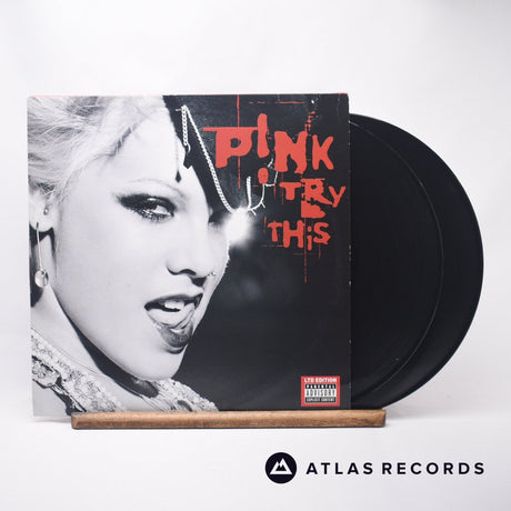 P!NK Try This Double LP Vinyl Record - Front Cover & Record