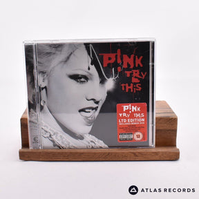 P!NK Try This CD Vinyl Record - Front Cover & Record