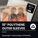 Polythene Outer Record Sleeves - 12" 10" 7"