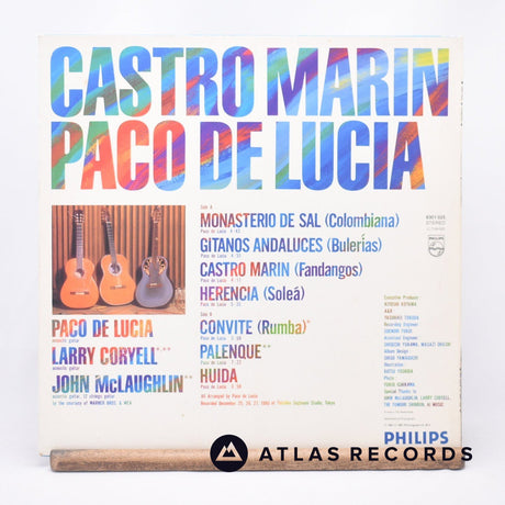 Paco de Lucía - Castro Marin - LP Vinyl Record - EX/VG+