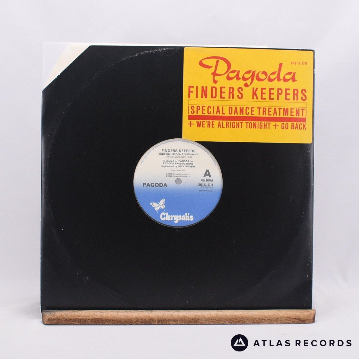Pagoda Finders Keepers 12" Vinyl Record - In Sleeve