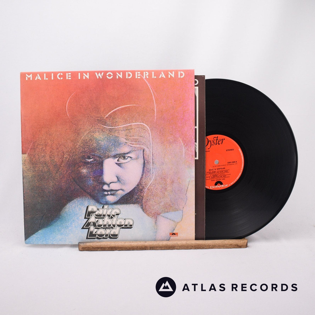 Paice Ashton & Lord Malice In Wonderland LP Vinyl Record - Front Cover & Record