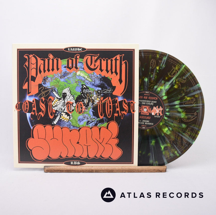 Pain Of Truth Coast To Coast 12" Vinyl Record - Front Cover & Record