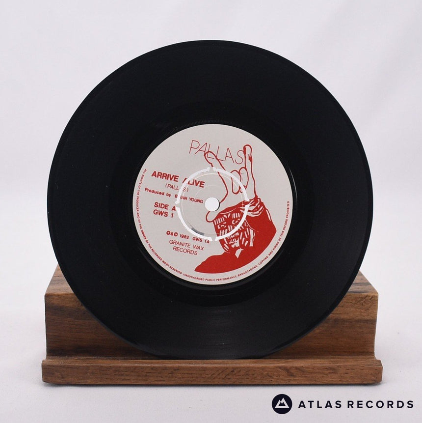 Pallas - Arrive Alive - Signed 7" Vinyl Record - VG+