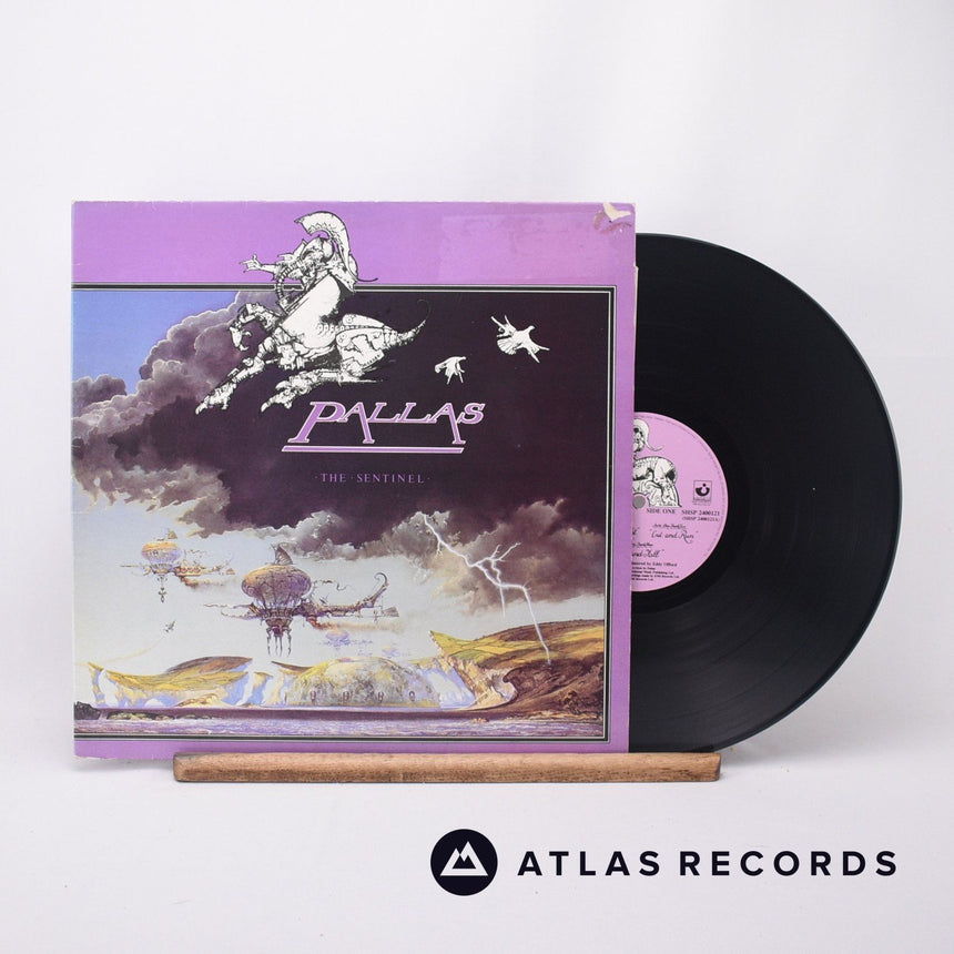 Pallas The Sentinel LP Vinyl Record - Front Cover & Record