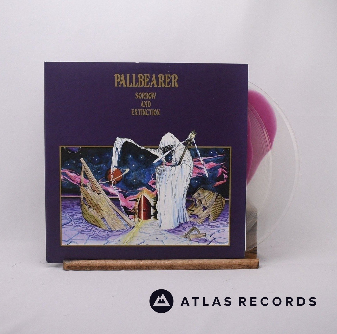 Pallbearer Sorrow And Extinction 2 x LP Vinyl Record - Front Cover & Record