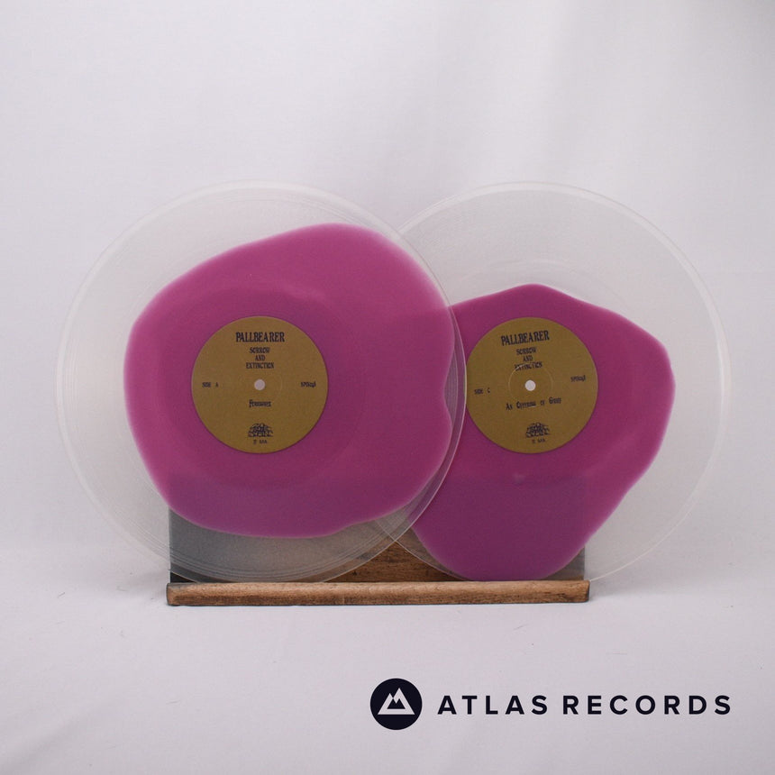 Pallbearer - Sorrow And Extinction - Purple In Clear 2 x LP Vinyl Record - EX/NM