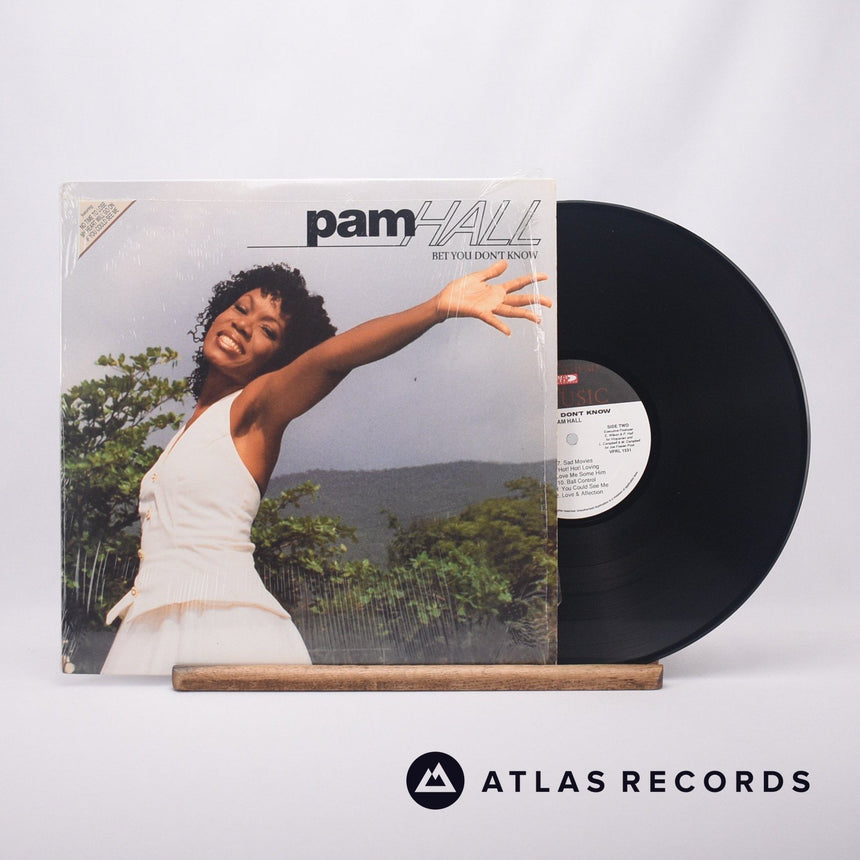 Pam Hall Bet You Don't Know LP Vinyl Record - Front Cover & Record