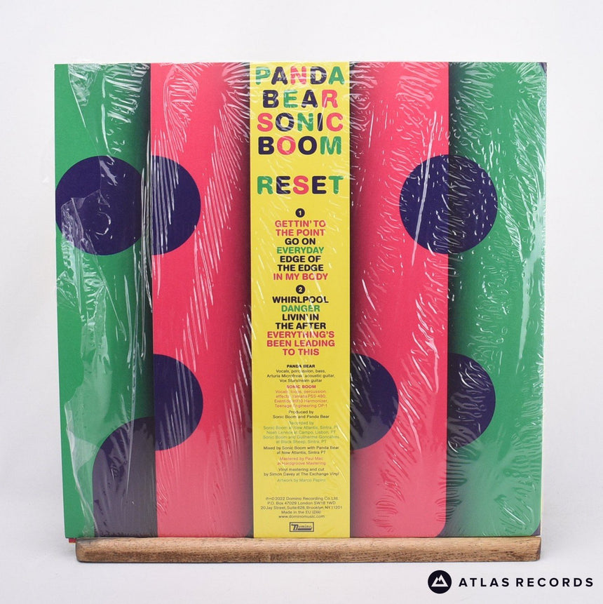 Panda Bear - Reset - Yellow A1 B1 LP Vinyl Record - NM/NM