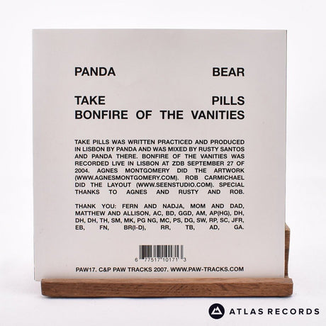 Panda Bear - Take Pills - 7" Vinyl Record - NM/NM