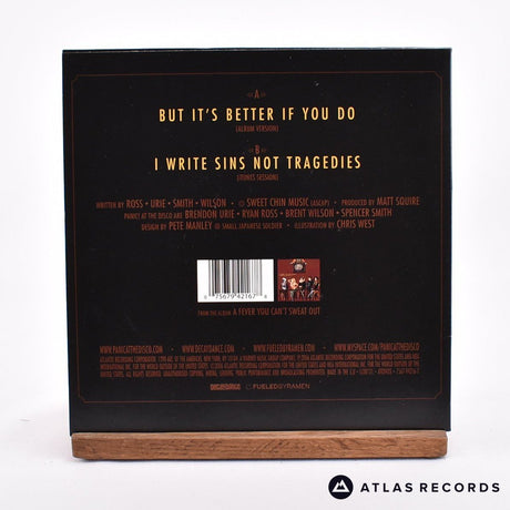 Panic! At The Disco - But It's Better If You Do - Red 7" Vinyl Record - NM/NM