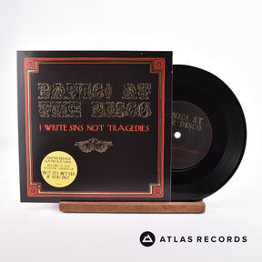Panic! At The Disco I Write Sins Not Tragedies 7" Vinyl Record - Front Cover & Record
