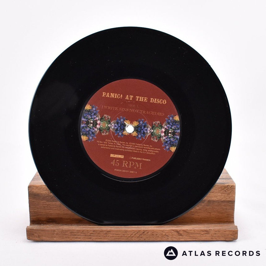 Panic! At The Disco - I Write Sins Not Tragedies - Etched 7" Vinyl Record - NM/NM