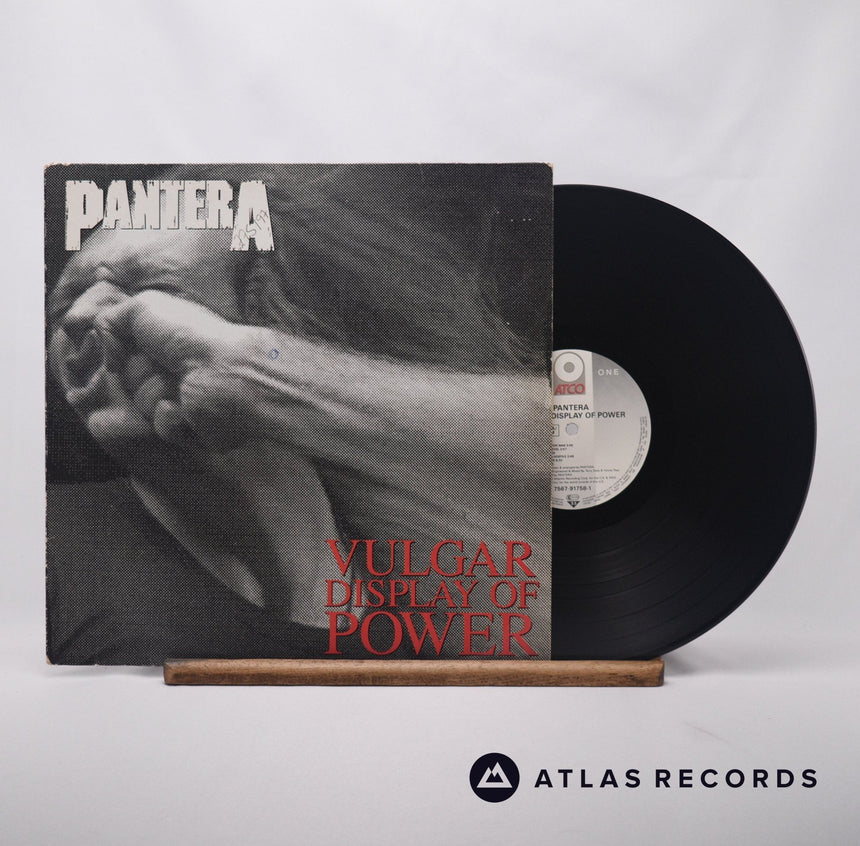 Pantera Vulgar Display Of Power LP Vinyl Record - Front Cover & Record