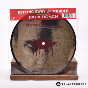 Papa Roach Getting Away With Murder 7" Vinyl Record - Front Cover & Record