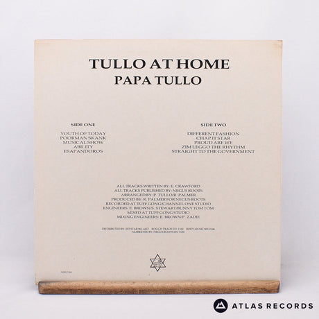 Papa Tullo - Tullo At Home - A B LP Vinyl Record - EX/EX