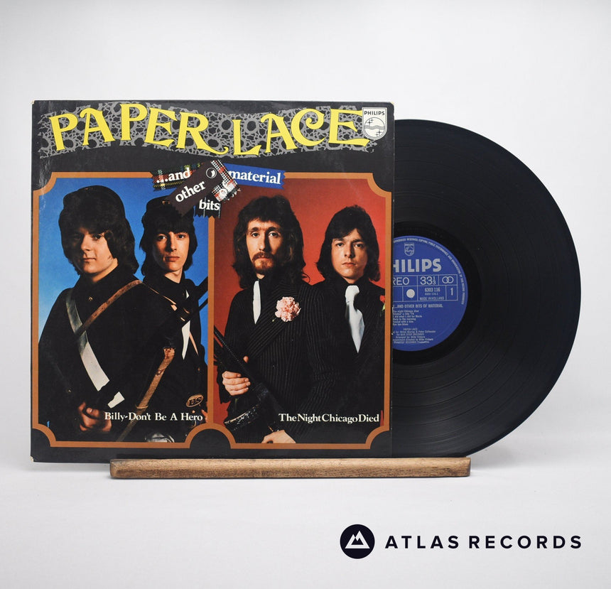 Paper Lace ...And Other Bits Of Material LP Vinyl Record - Front Cover & Record