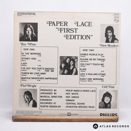 Paper Lace - First Edition - LP Vinyl Record - EX/VG+