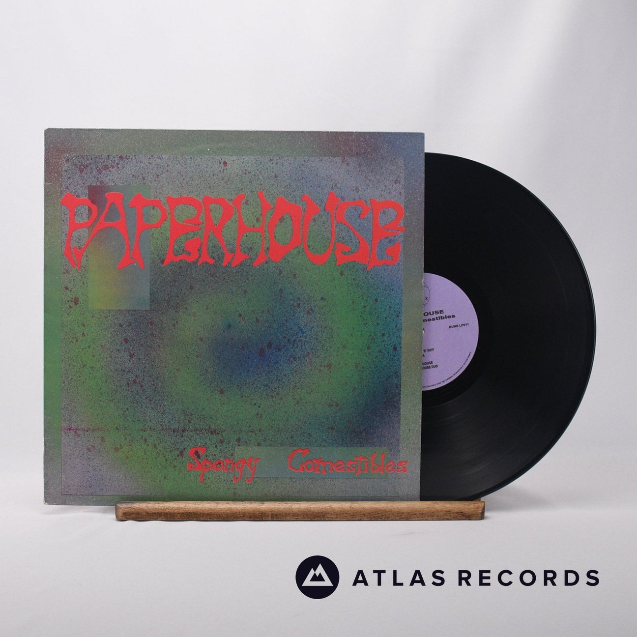 Paperhouse Spongy Comestibles LP Vinyl Record - Front Cover & Record