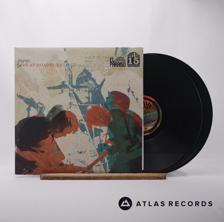 Papir Live At Roadburn Double LP Vinyl Record - Front Cover & Record