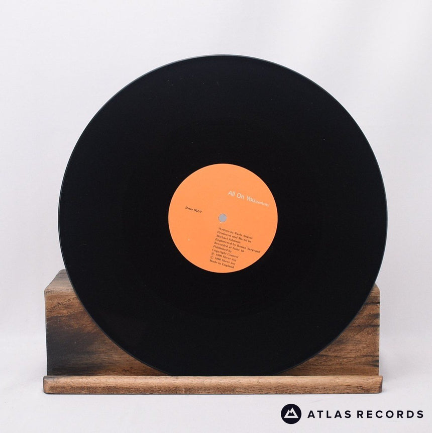 Paris Angels - All On You (Perfume) - Mpo Townhouse 12" Vinyl Record - EX/EX