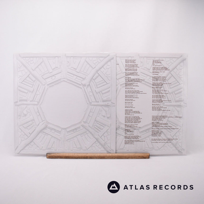 Parkway Drive - Ire - Clear W/ Ruby Red Splatter Etched 2 x LP Vinyl Record