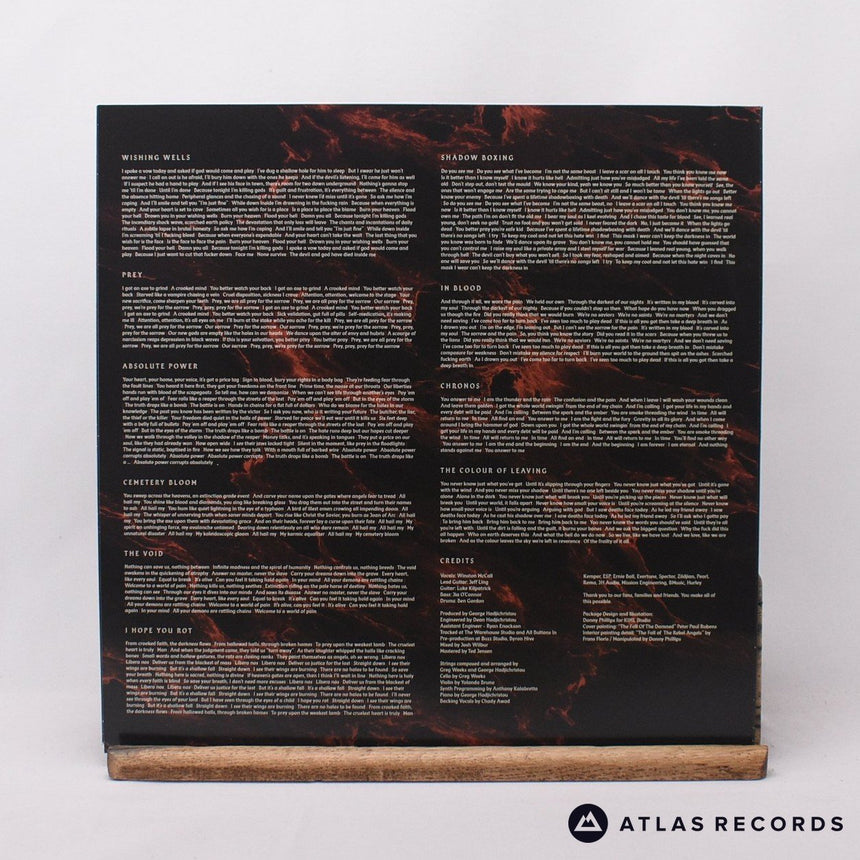 Parkway Drive - Reverence - Clear W/Black Smoke Embossed Sleeve LP Vinyl Record