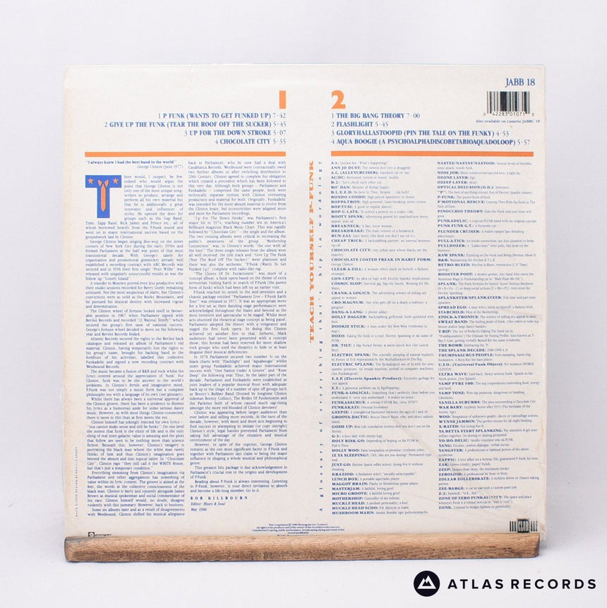 Parliament - Uncut Funk - The Bomb - LP Vinyl Record - EX/EX