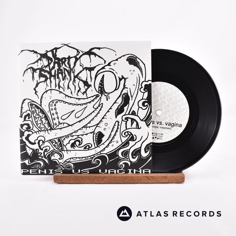 Partyshank Penis Vs. Vagina 7" Vinyl Record - Front Cover & Record