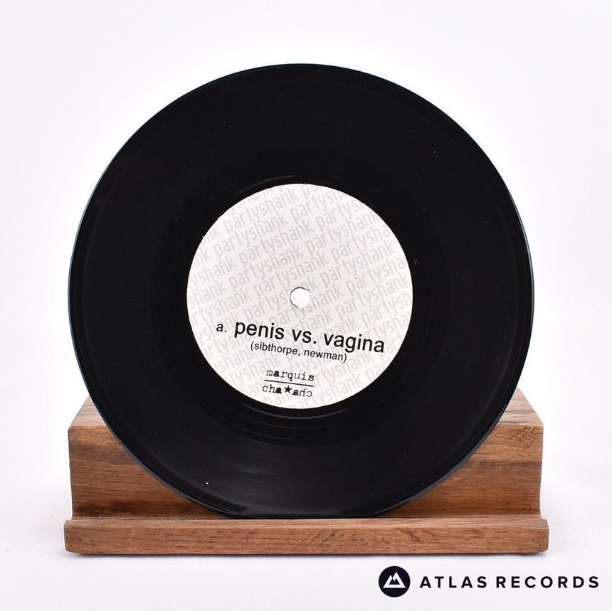 Partyshank - Penis Vs. Vagina - 7" Vinyl Record - NM/EX