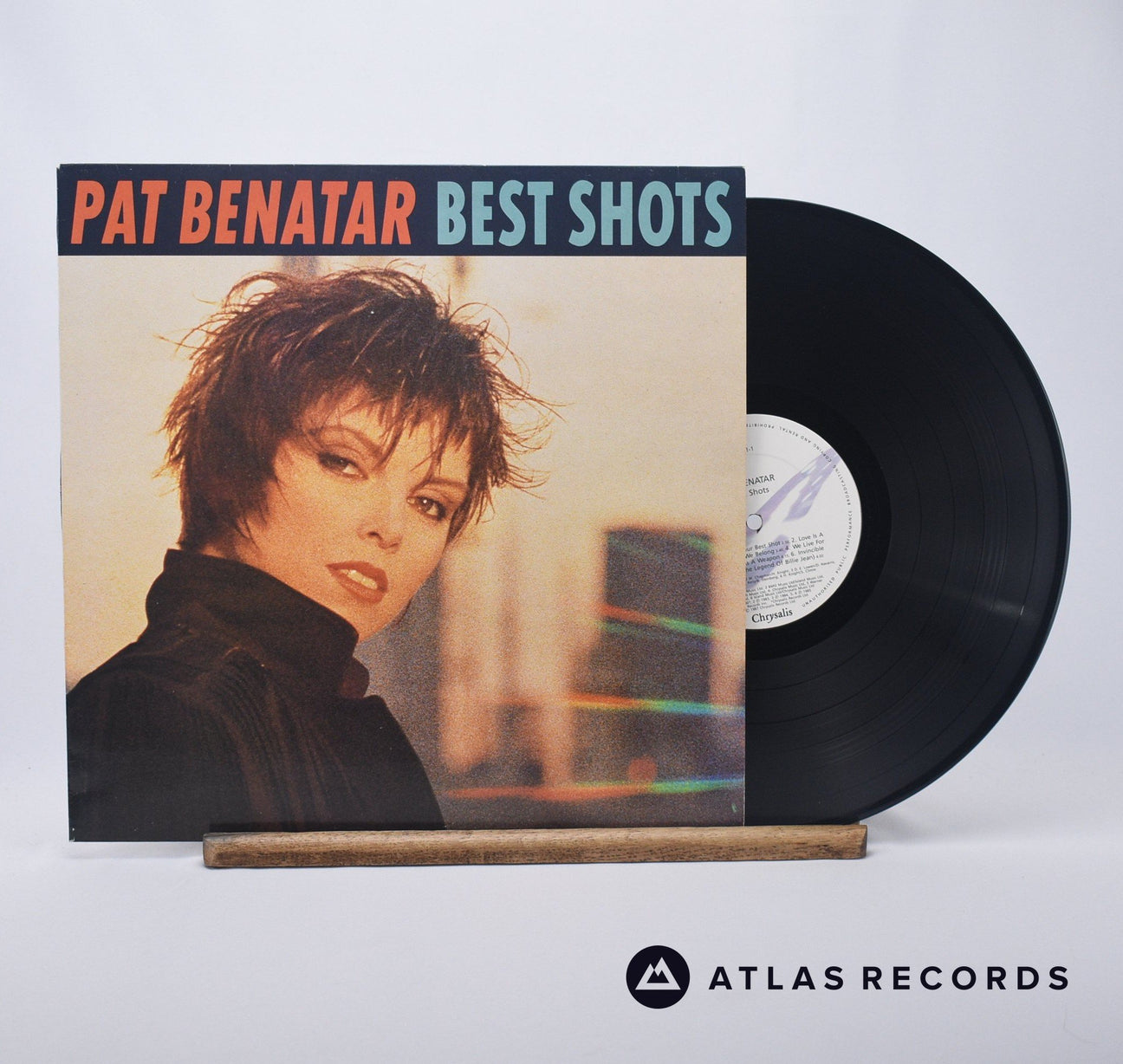 Pat Benatar Best Shots LP Vinyl Record - Front Cover & Record