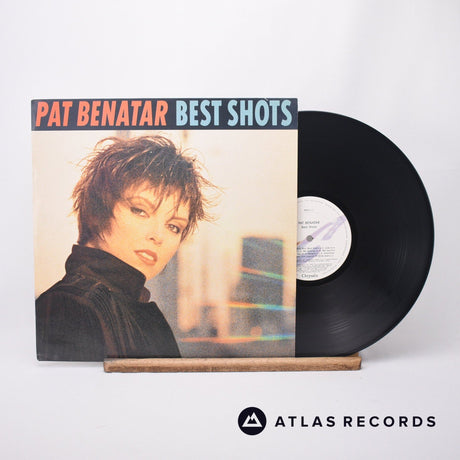 Pat Benatar Best Shots LP Vinyl Record - Front Cover & Record