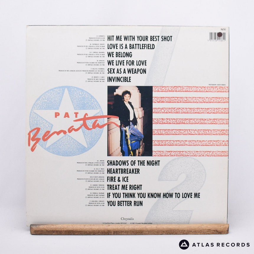Pat Benatar - Best Shots - A1 B2 LP Vinyl Record - EX/EX