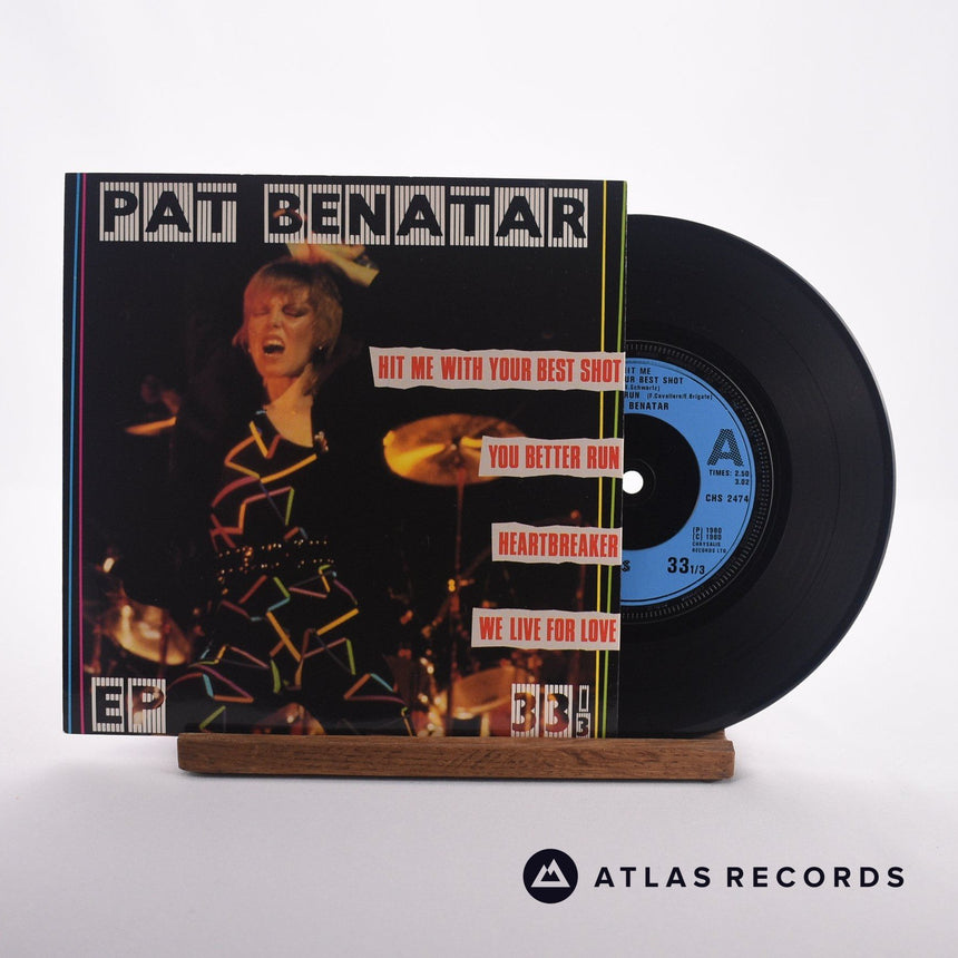 Pat Benatar EP 7" Vinyl Record - Front Cover & Record