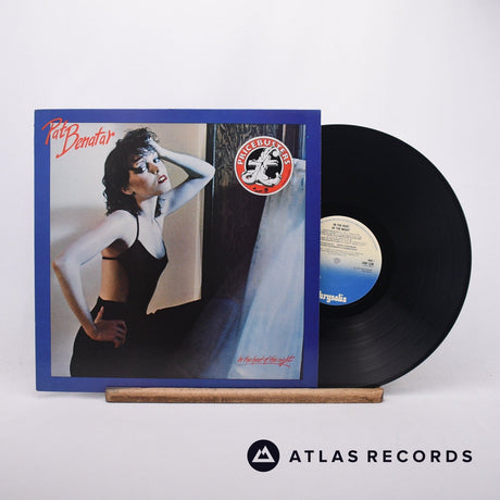 Pat Benatar In The Heat Of The Night LP Vinyl Record - Front Cover & Record