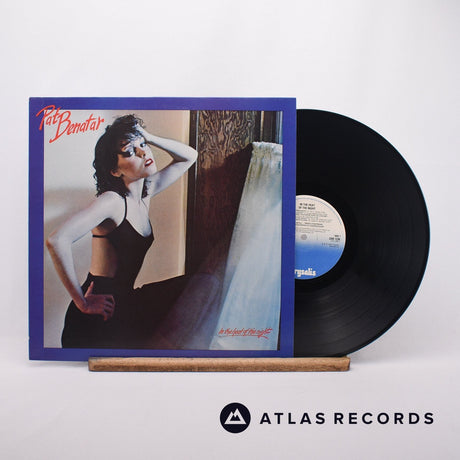 Pat Benatar In The Heat Of The Night LP Vinyl Record - Front Cover & Record