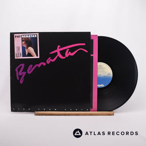 Pat Benatar Live From Earth LP Vinyl Record - Front Cover & Record