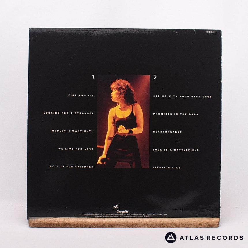 Pat Benatar - Live From Earth - LP Vinyl Record - VG+/EX