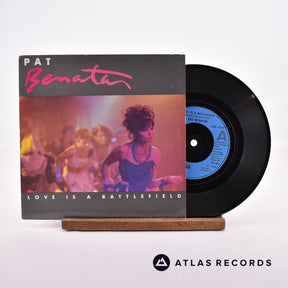Pat Benatar Love Is A Battlefield 7" Vinyl Record - Front Cover & Record