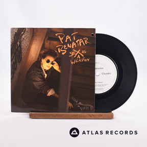 Pat Benatar Sex As A Weapon 7" Vinyl Record - Front Cover & Record
