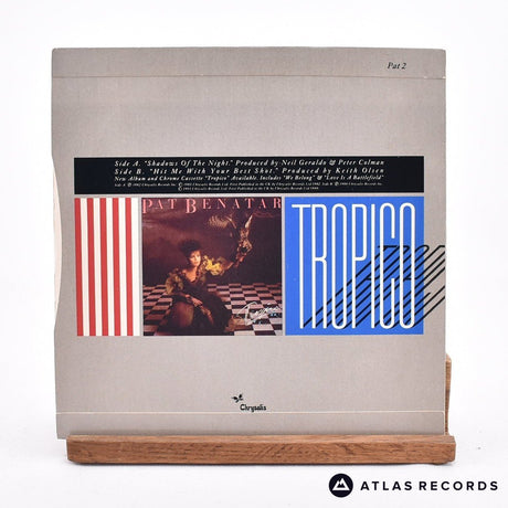 Pat Benatar - Shadows Of The Night - 7" Vinyl Record - EX/EX